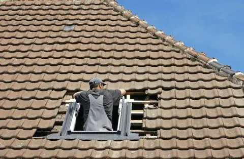 Pose de velux - Champfromier